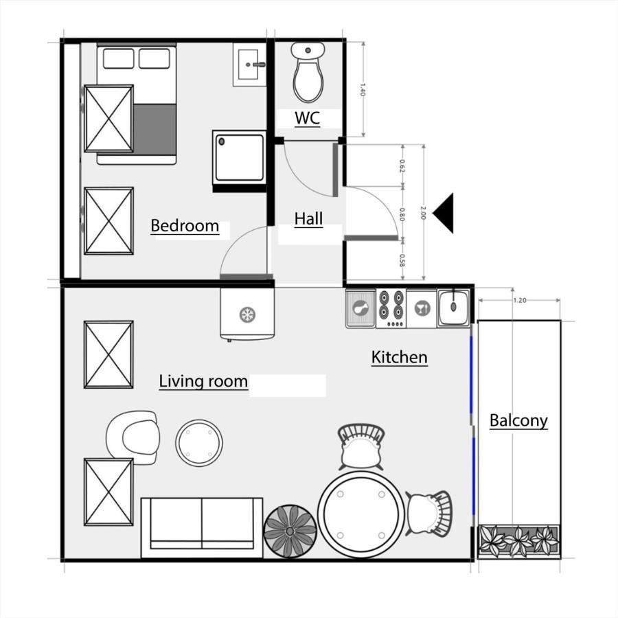 Bright And Homely 1 Bedroom Rooftop Apartment In The Marais In Paryż Zewnętrze zdjęcie